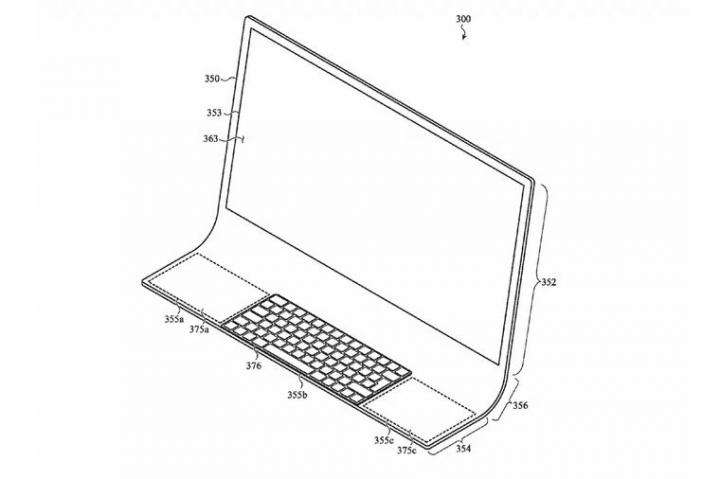Apple хочет запатентовать стеклянный компьютер-моноблок (фото)