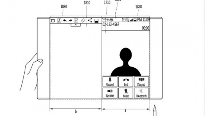 LG запатентовала смартфон с «рулонным» дисплеем и стилусом (фото)