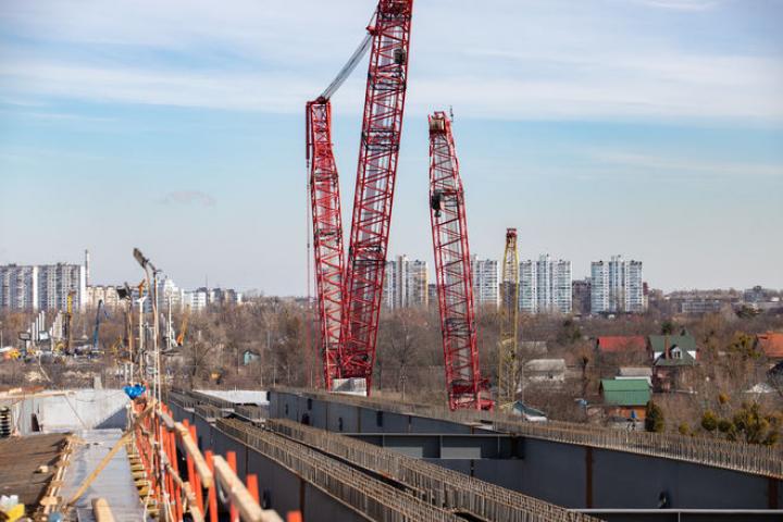 Как идет строительство Подольско-Воскресенского моста (фото)
