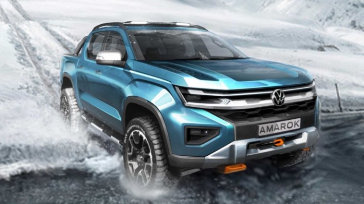 Volkswagen показал, как будет выглядеть новый Amarok