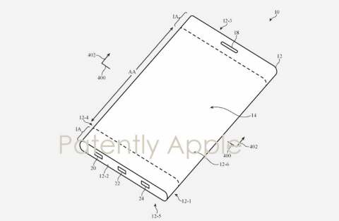Apple запатентовала дизайн сгибаемого смартфона с оригинальной конструкцией
