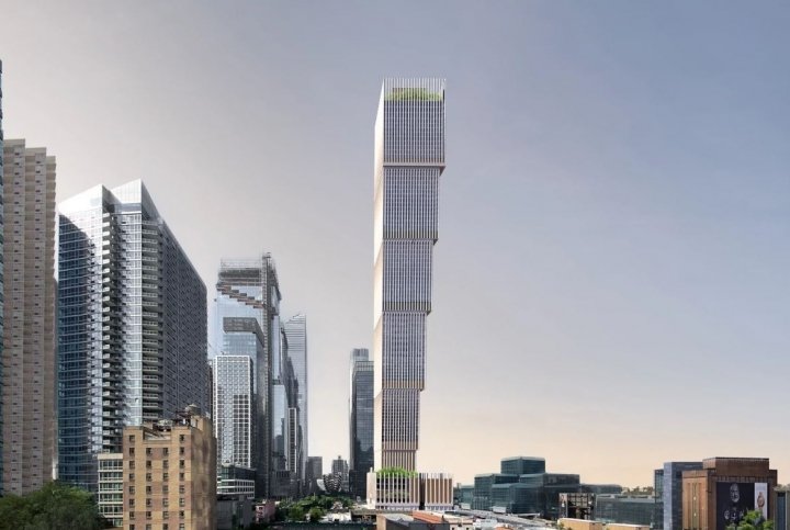 В Нью-Йорке построят перевернутый небоскреб