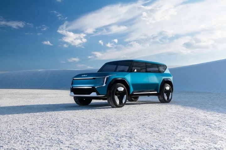 Kia представила Concept EV9 — концепт большого электрического внедорожника