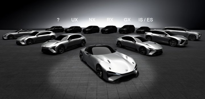 Lexus показал концепт своего нового самого маленького кроссовера